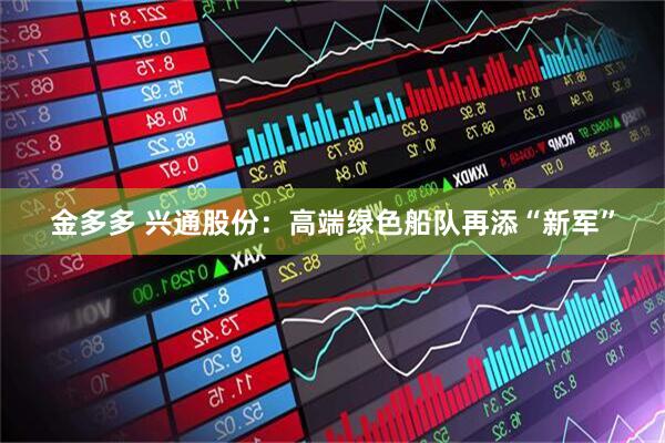 金多多 兴通股份：高端绿色船队再添“新军”